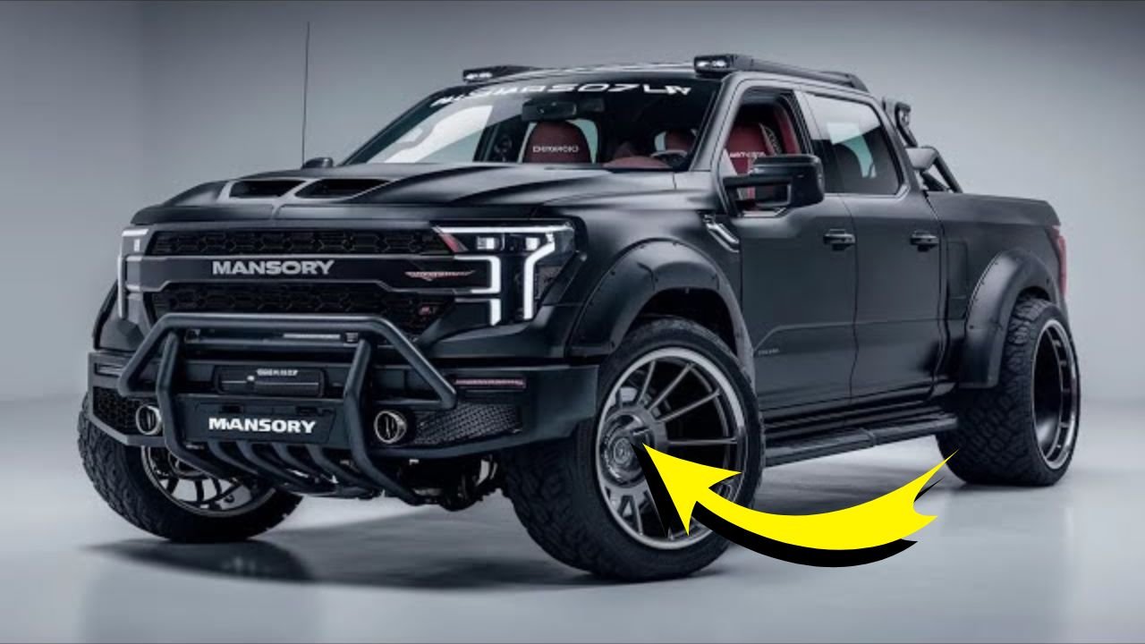 Mansory 2026 pickup unveiled: most luxurious pickup truck! Finally Launched
